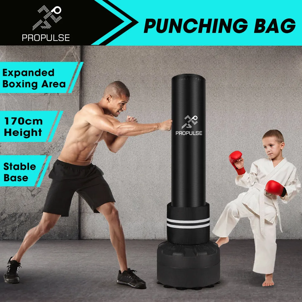 ProPulse Boxing Punching Bag Free Standing Speed Bag Adults Kick Training