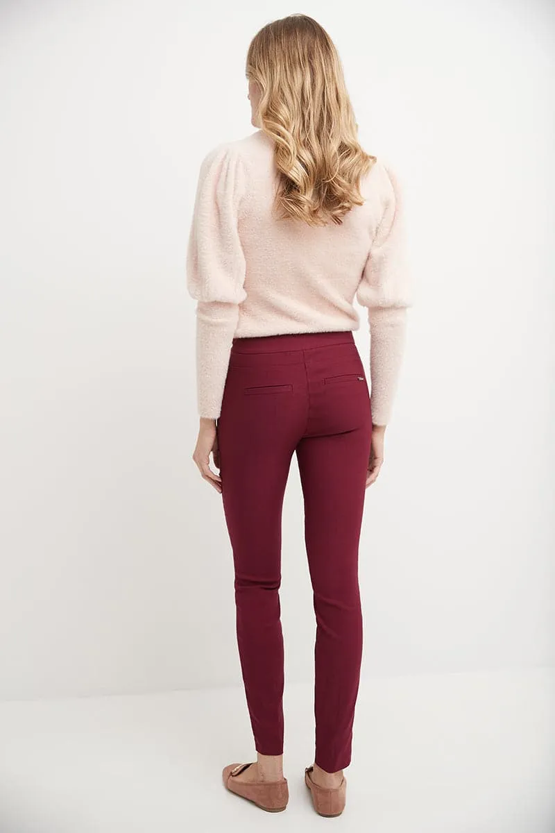 Pull-on skinny pants