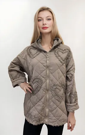 Quilted Heart Jacket