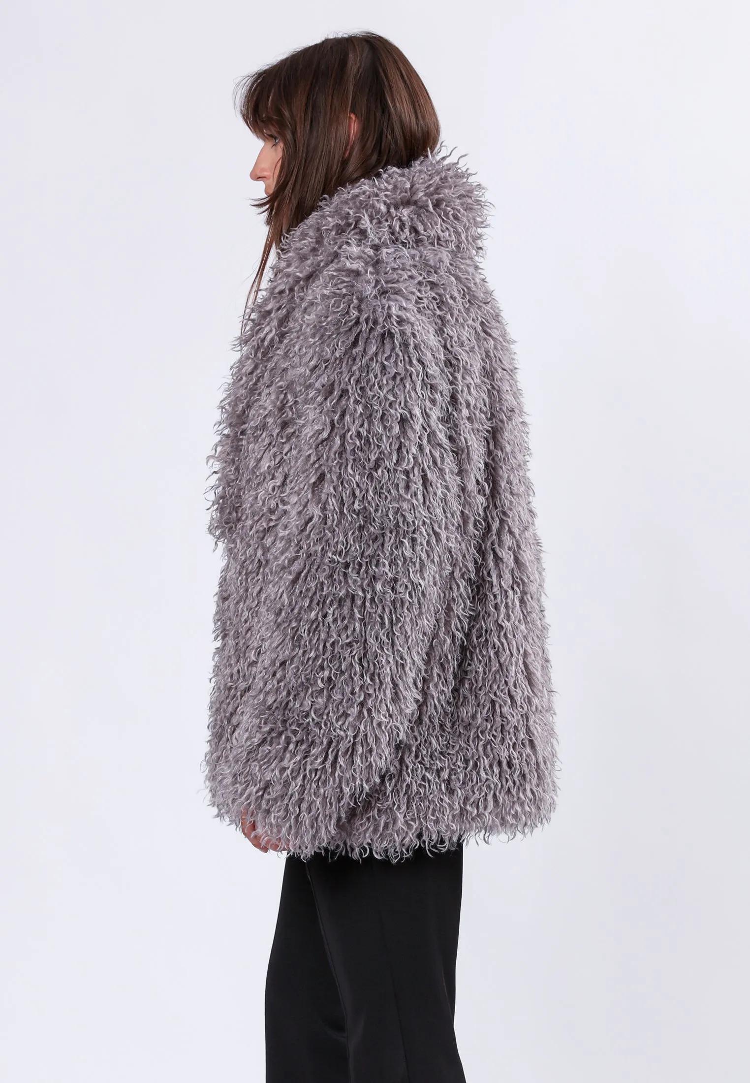 RELAX LIGHT GREY COAT