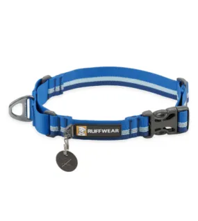 Ruffwear Web Reaction™ Reflective Buckled Martingale Dog Collar (Blue Pool)