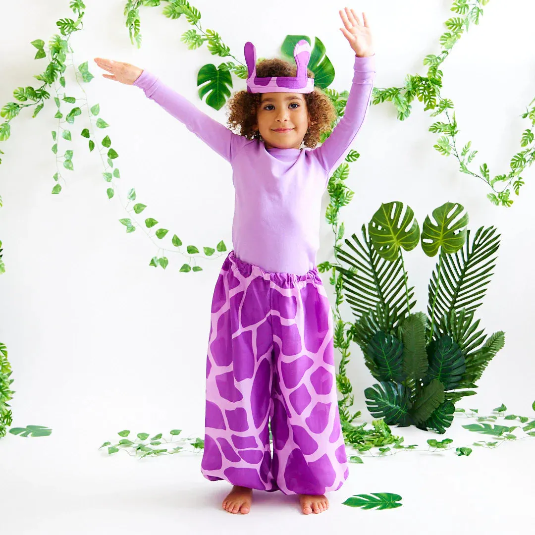 Sarah's Silks Costume - Purple Giraffe