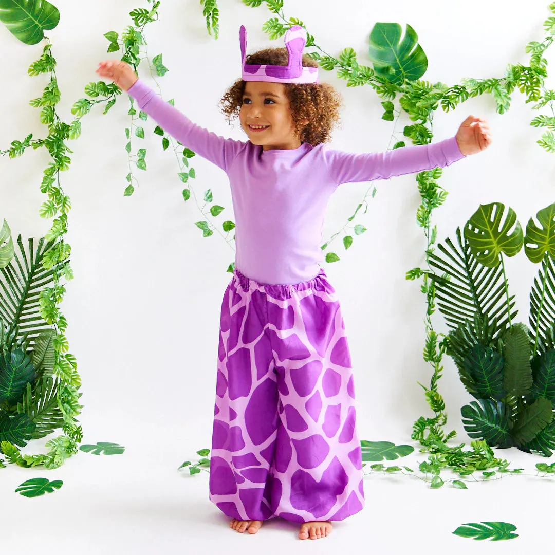 Sarah's Silks Costume - Purple Giraffe