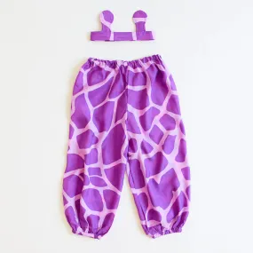 Sarah's Silks Costume - Purple Giraffe