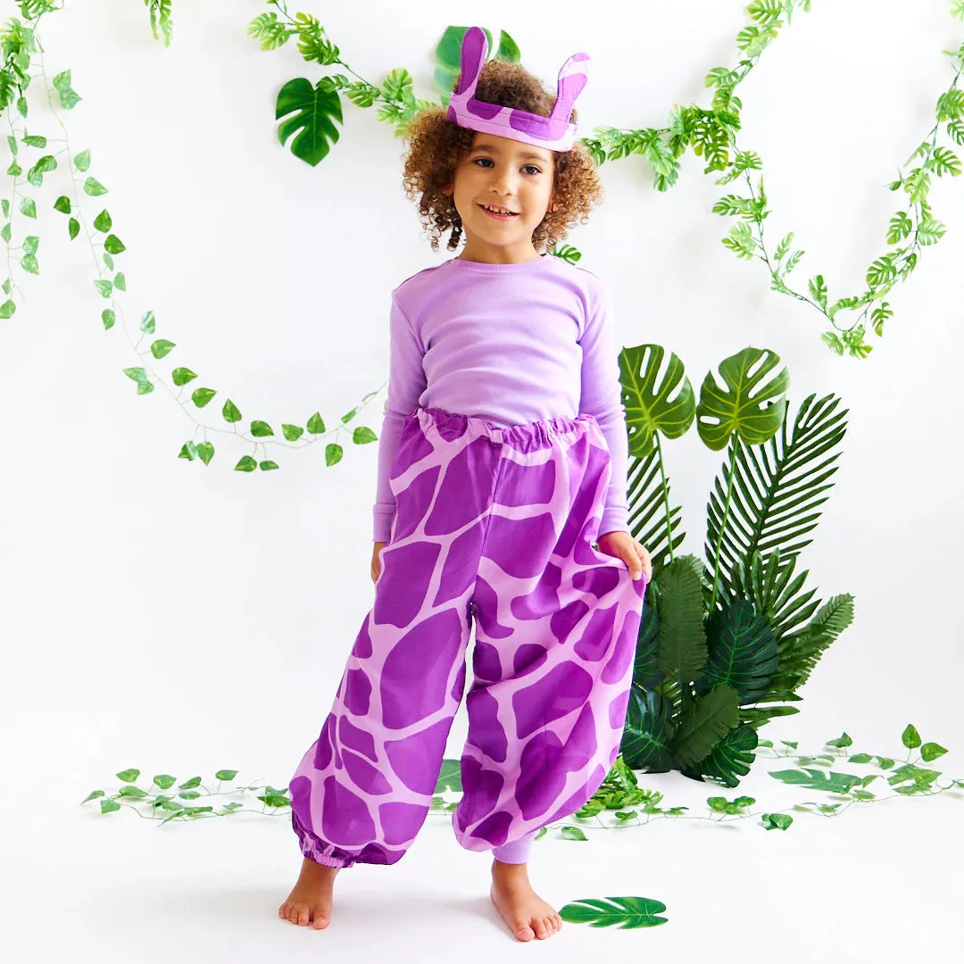 Sarah's Silks Costume - Purple Giraffe