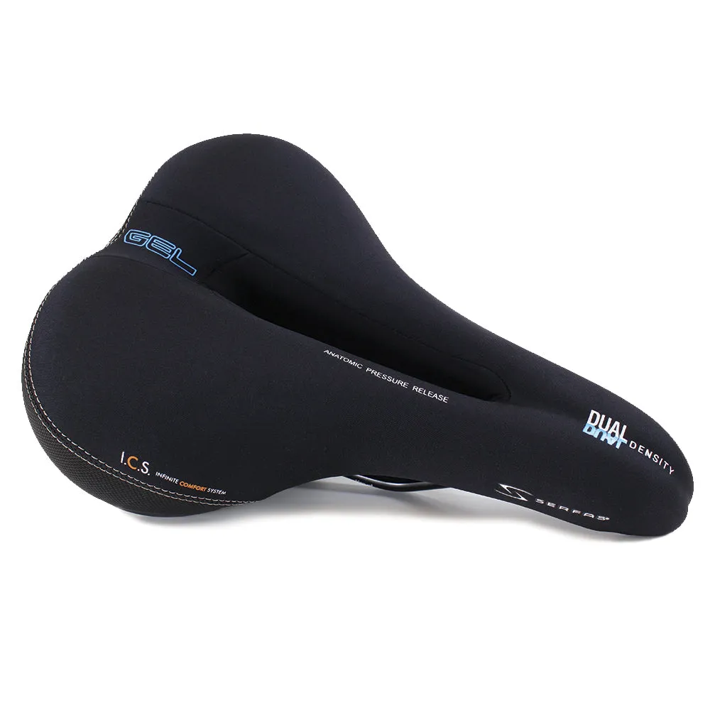 Serfas DDL-CT Dual Density Women's Comfort w/Cutout & Lycra Cover Saddle