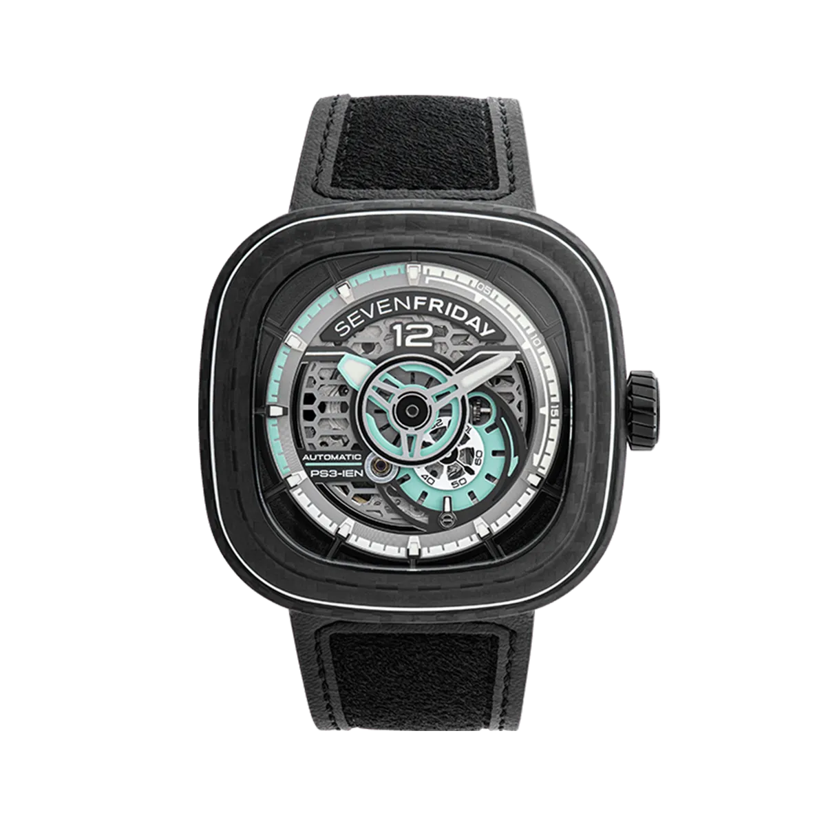 SEVENFRIDAY PS3/01 "JADE CARBON"