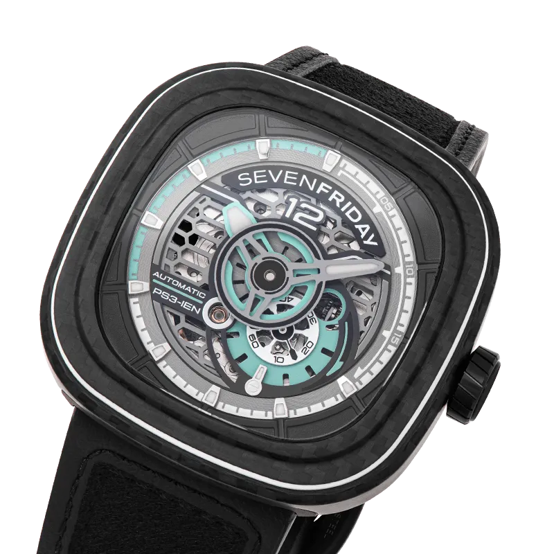 SEVENFRIDAY PS3/01 "JADE CARBON"