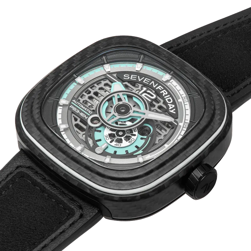 SEVENFRIDAY PS3/01 "JADE CARBON"