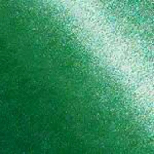 Shimmery Holiday green paper pom poms