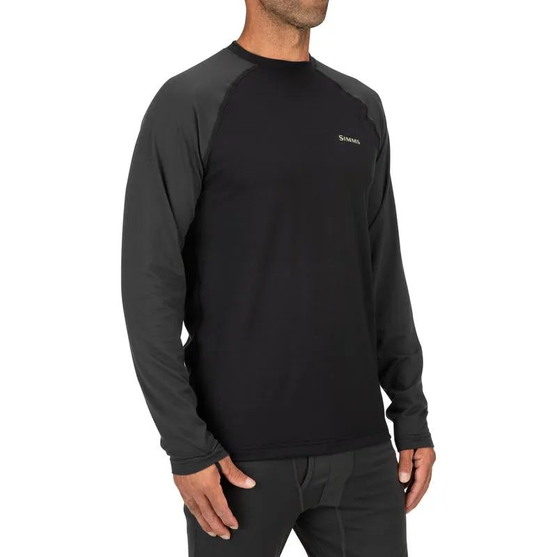 Simms Lightweight Base Layer Top - Black