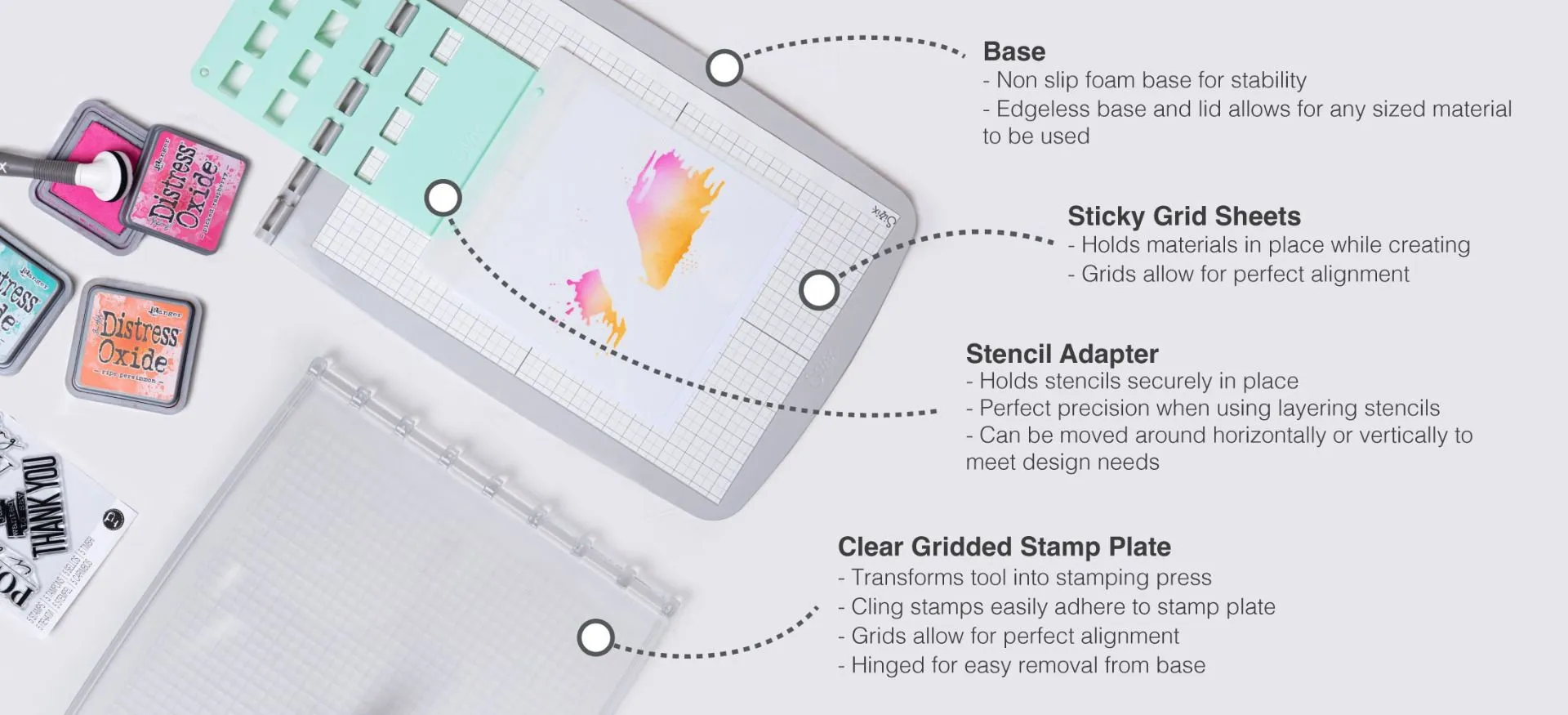 Sizzix Making Tool - Stencil & Stamp Tool