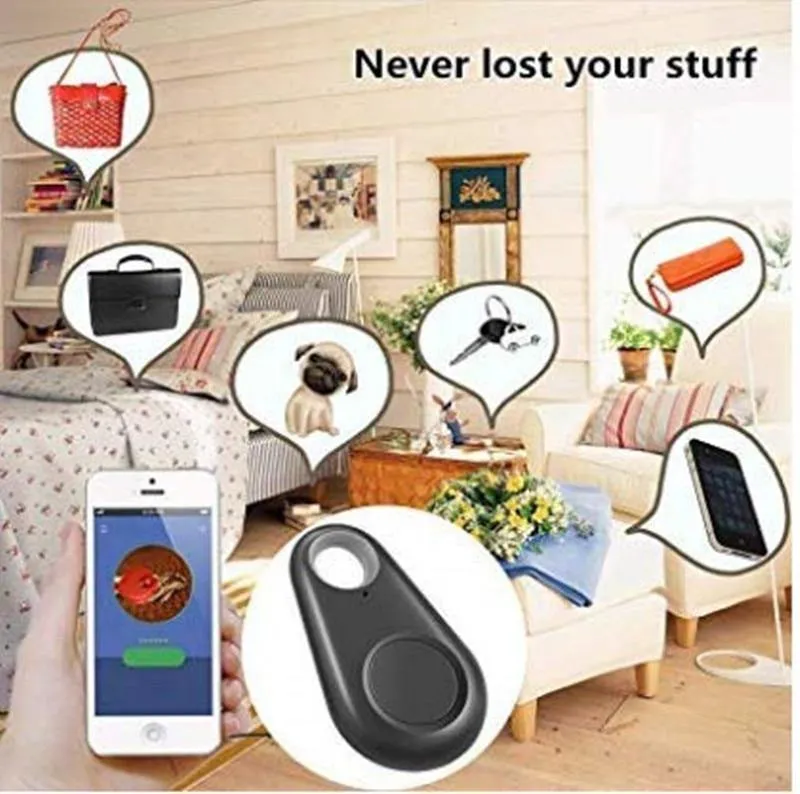 Smart Mini Bluetooth GPS Tracker Tag Alarm Finder for Key Wallet Car Pets Child Anti-Lost