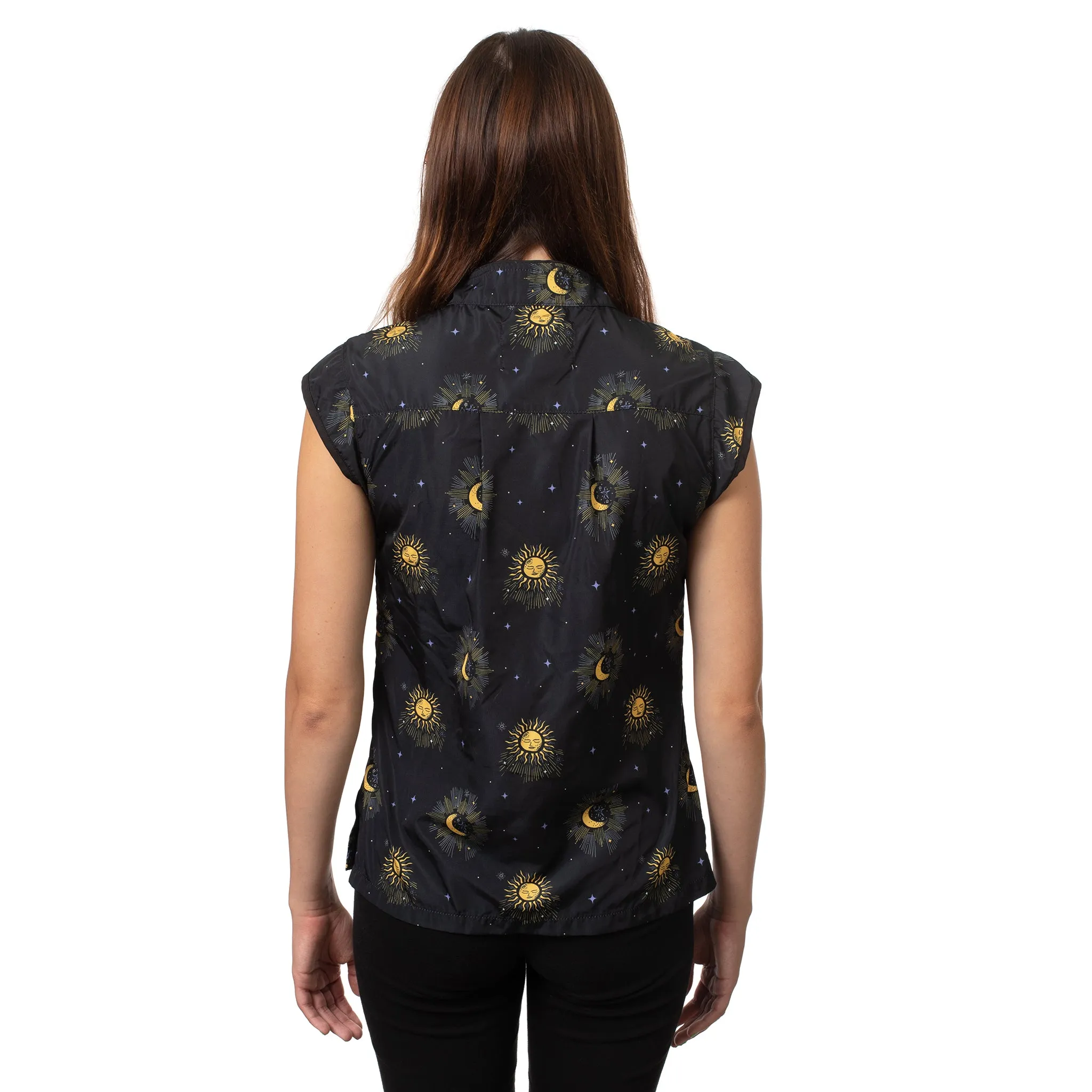 Sophia Cap Sleeve Celestial Sky