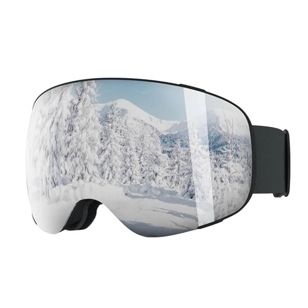 TaoTronics Ski Goggles, Professional OTG Snowboard Goggles, Anti-Fog Scratch ski glasses