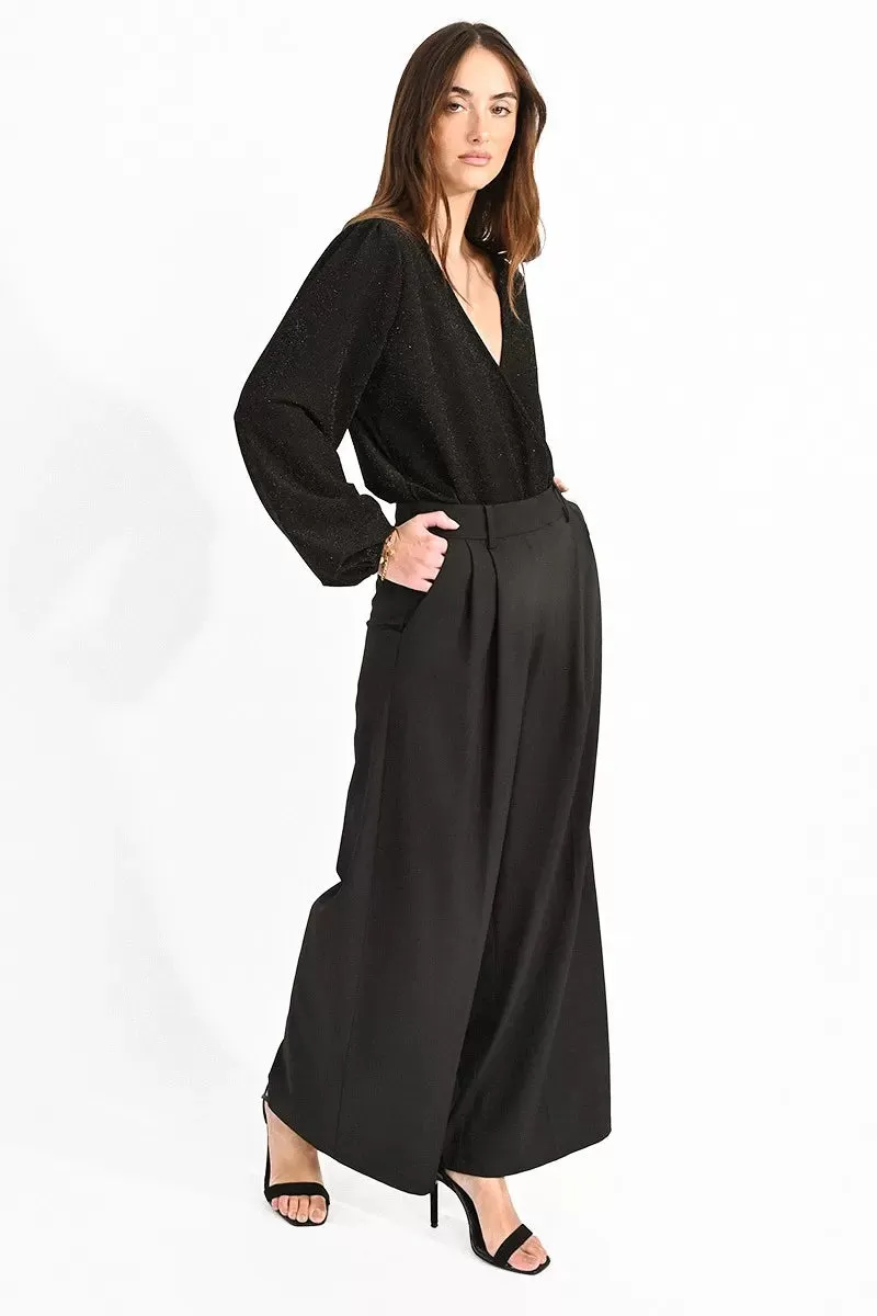 The Palazzo Trouser - Black