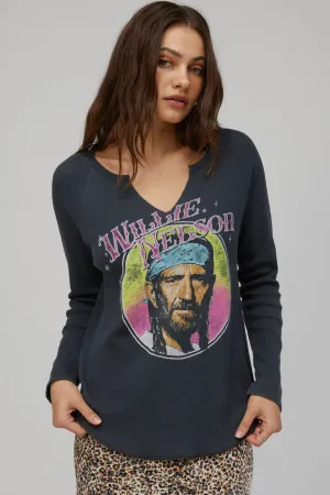 The Willie Nelson Portrait Thermal by Daydreamer