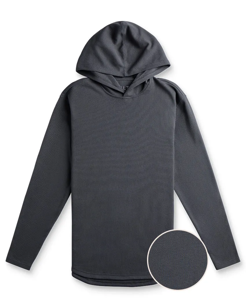 Thermal Hooded Drop-Cut Long Sleeve - Winter Layering Kit