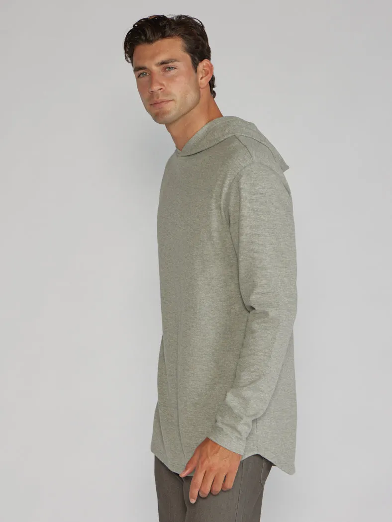 Thermal Hooded Drop-Cut Long Sleeve - Winter Layering Kit