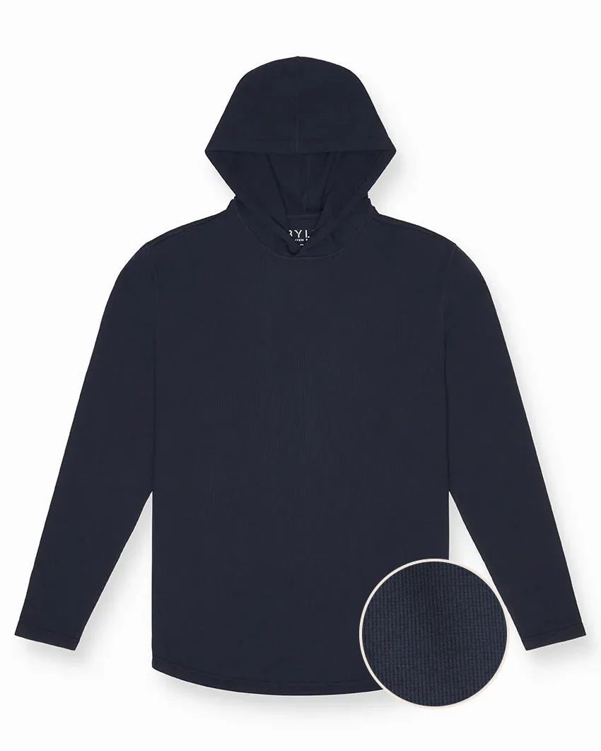 Thermal Hooded Drop-Cut Long Sleeve - Winter Layering Kit