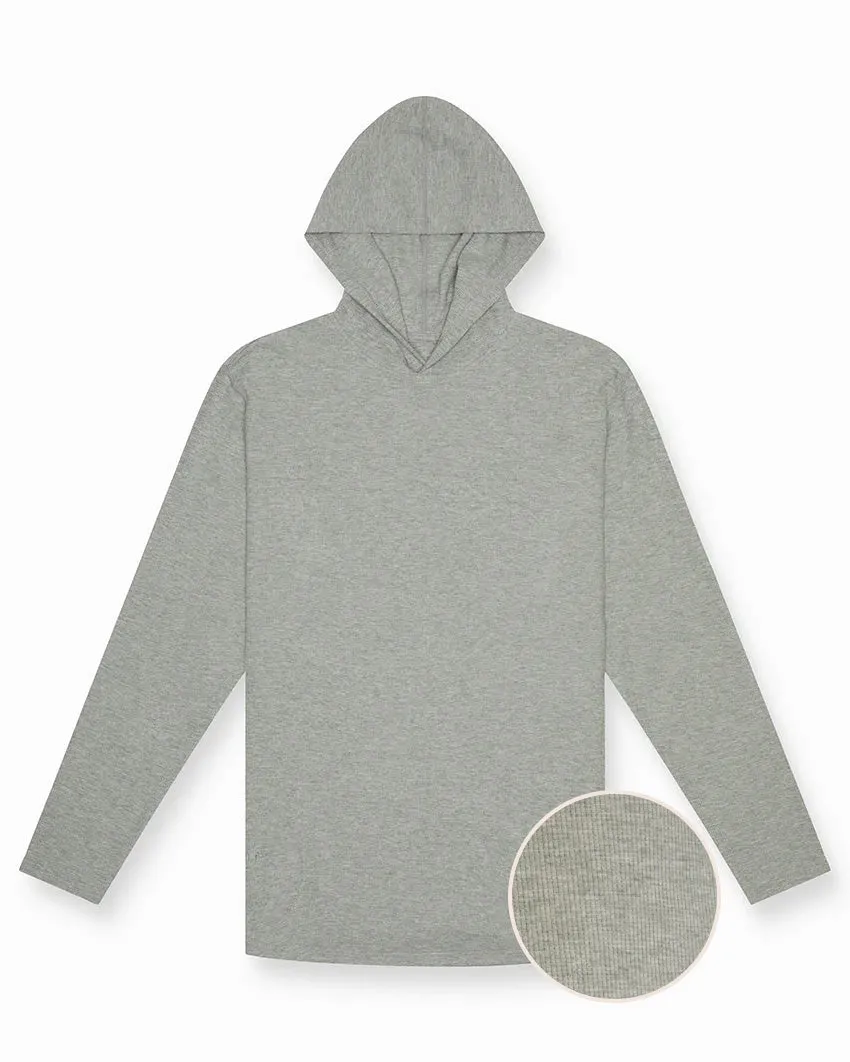 Thermal Hooded Drop-Cut Long Sleeve - Winter Layering Kit