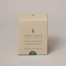 True Grace Scented Candle Refill - Manor Collection - Library