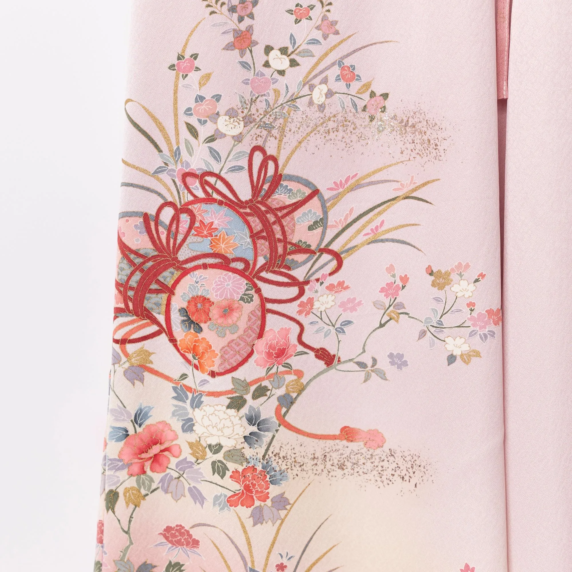 Tsumugi | Vintage Silk Kimono Two Piece | TP5 - Pink