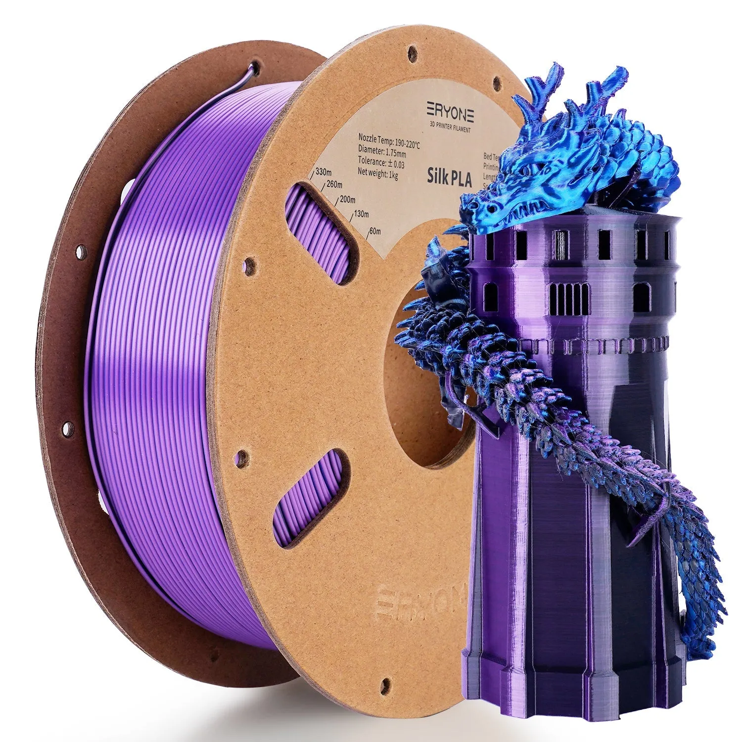 (UK only)Pre-sale- ERYONE All Series PLA 3D Filament 1kg  FREE SHIPPING(MOQ:20 rolls,can mix color)