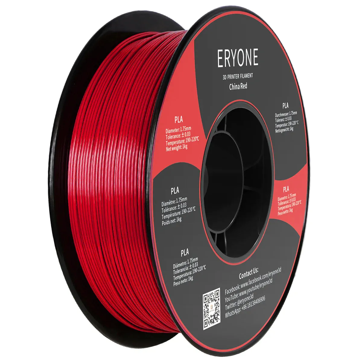 (UK only)Pre-sale- ERYONE All Series PLA 3D Filament 1kg  FREE SHIPPING(MOQ:20 rolls,can mix color)