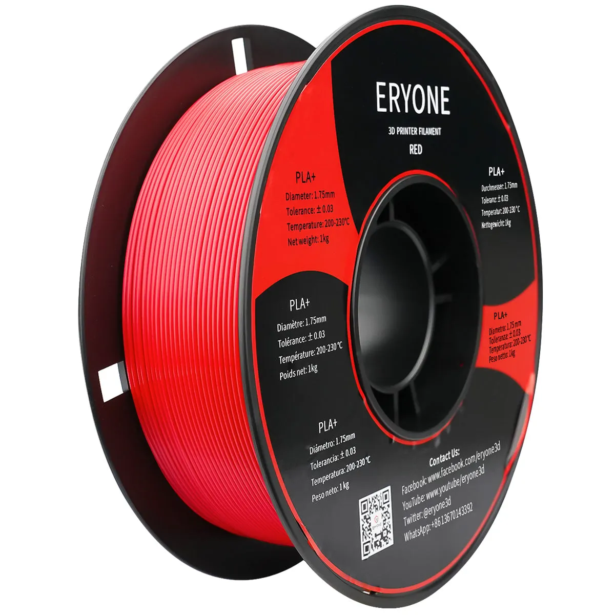 (UK only)Pre-sale- ERYONE All Series PLA 3D Filament 1kg  FREE SHIPPING(MOQ:20 rolls,can mix color)