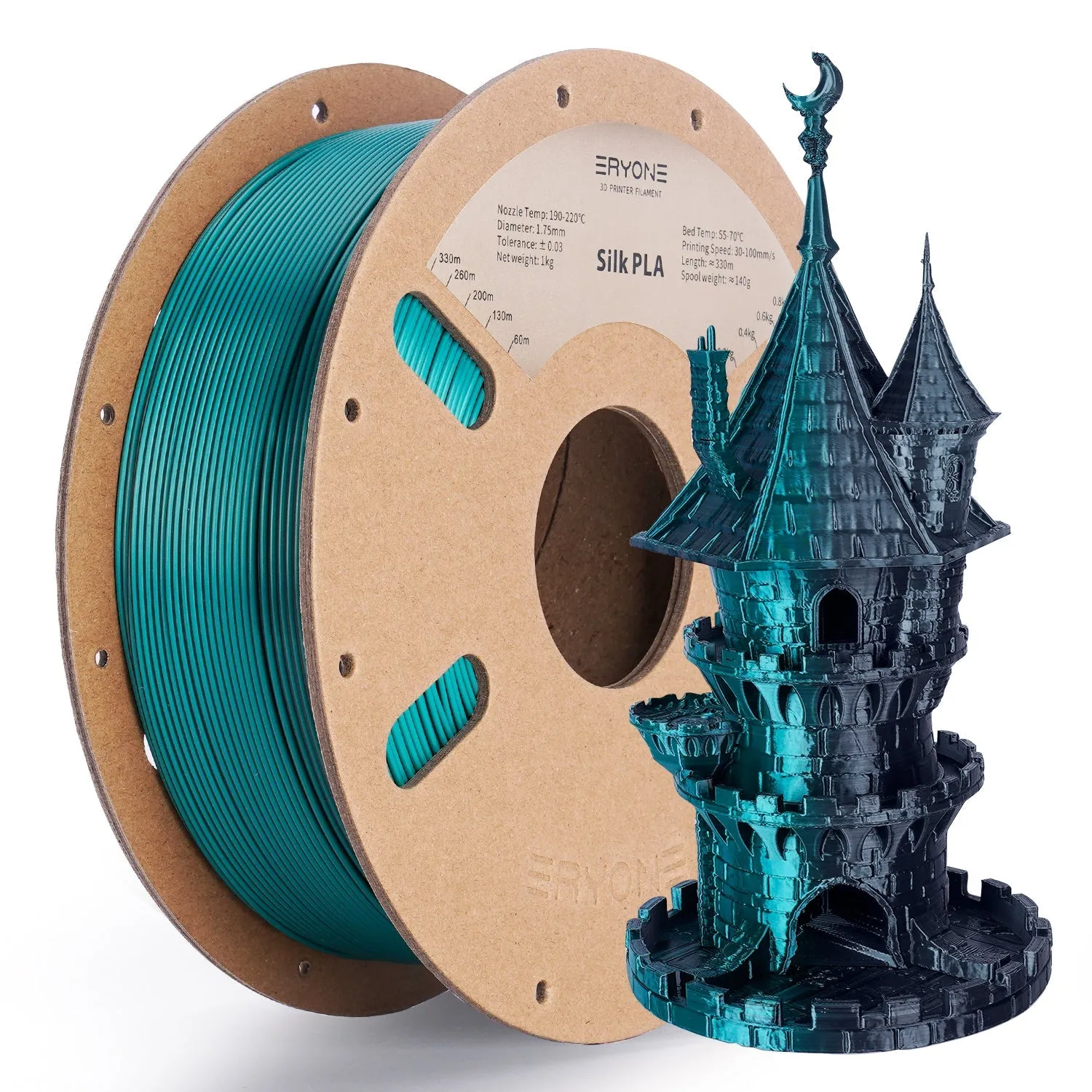 (UK only)Pre-sale- ERYONE All Series PLA 3D Filament 1kg  FREE SHIPPING(MOQ:20 rolls,can mix color)