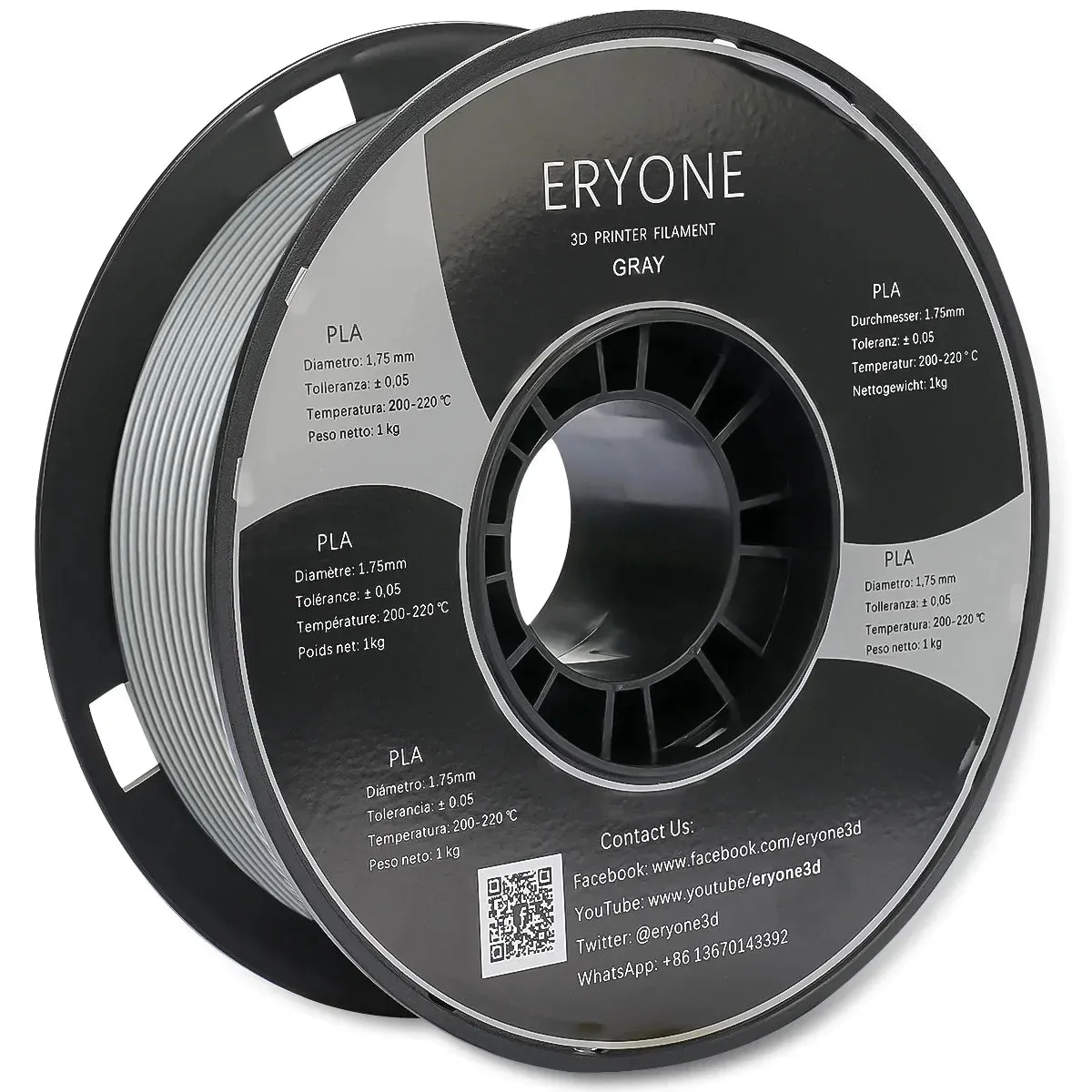 (US only)Pre-sale- ERYONE All Series PLA 3D Filament 1kg  FREE SHIPPING(MOQ:20 rolls,can mix color)