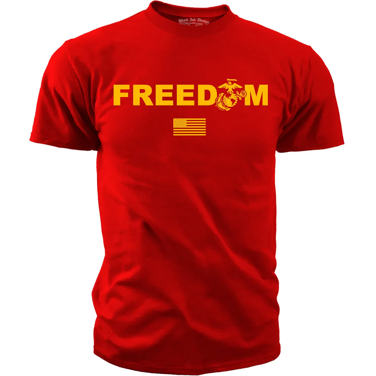 USMC Freedom T-Shirt - United States Marines Freedom Men's USMC T-Shirt