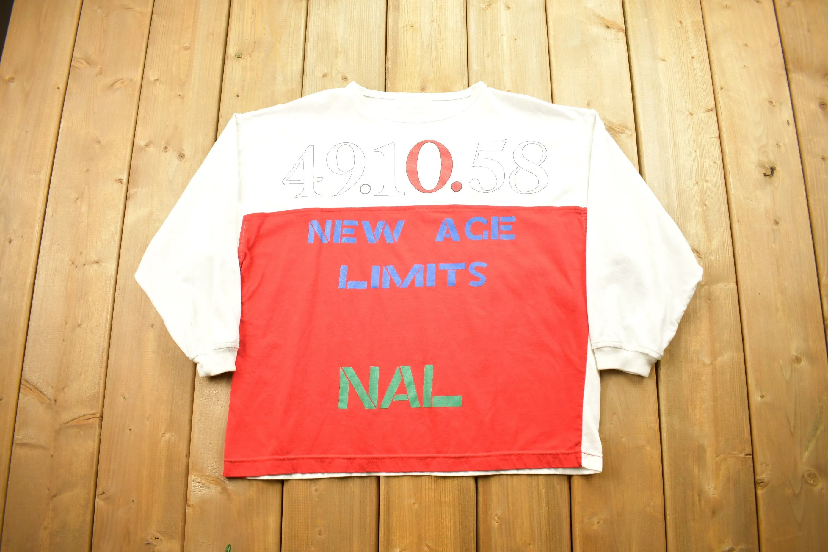 Vintage 1990s New Age Limits Long Sleeve T-Shirt