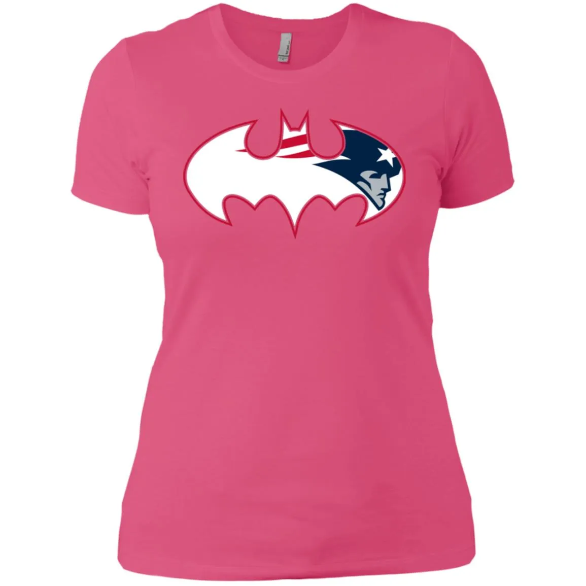 We Are The New England Patriots Batman Nfl Mashup Women Cotton T-Shirt