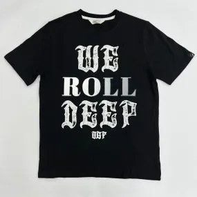 We Roll Deep Graphic T-Shirt - BLACK