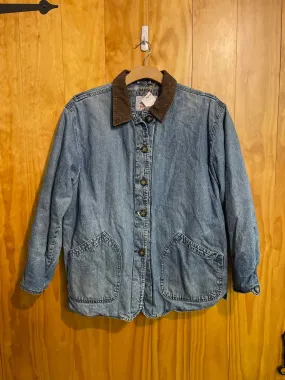 Women Size Large Faded Glory Blue Women's Light Jacket