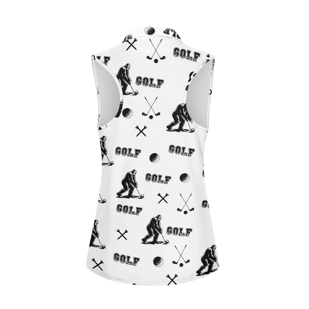 Women's Bigfoot Golf Sleeveless Shirt