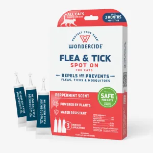 Wondercide Flea & Tick Spot On for Dogs   Cats with Natural Essential Oils