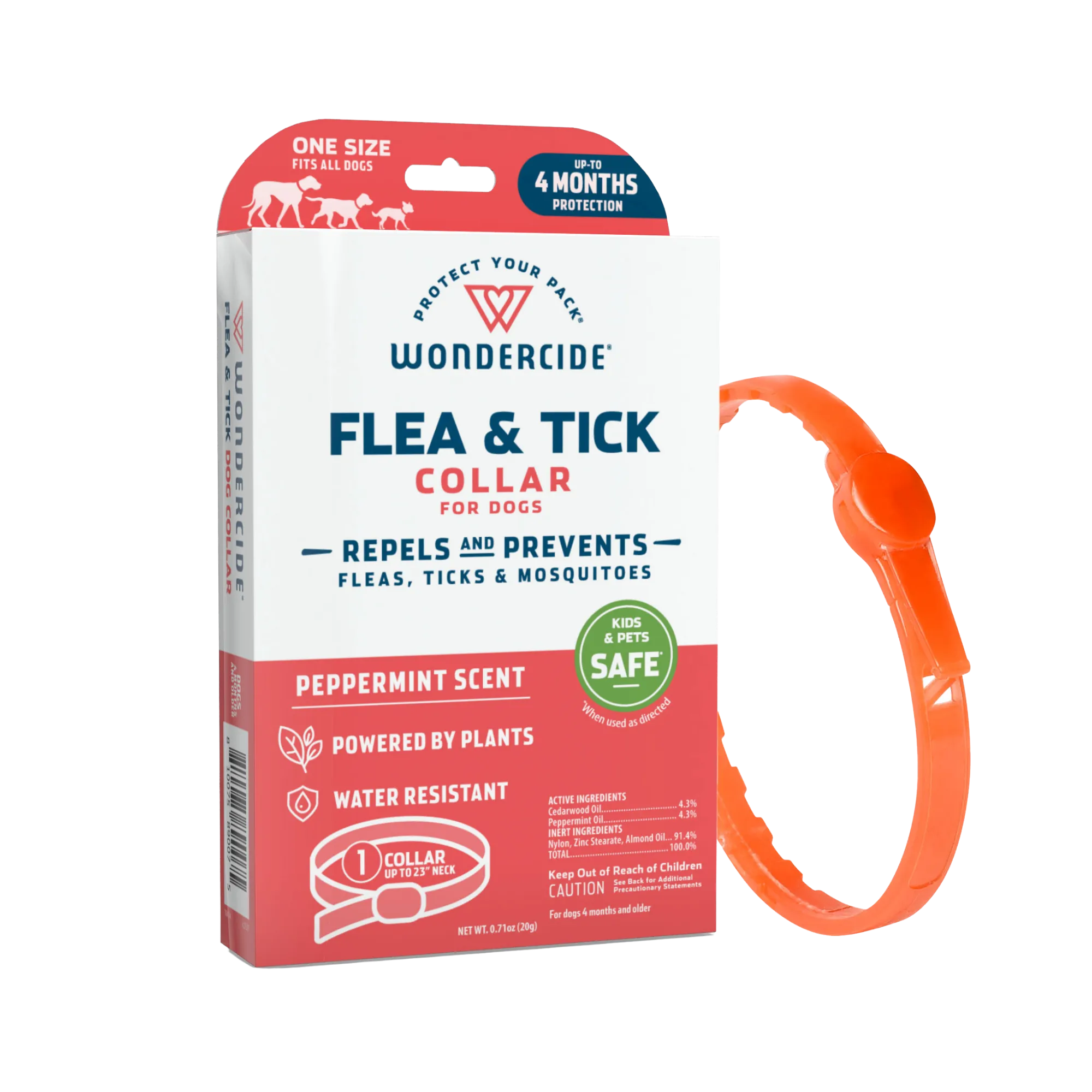 Wondercide Peppermint Flea & Tick Collar For Dogs