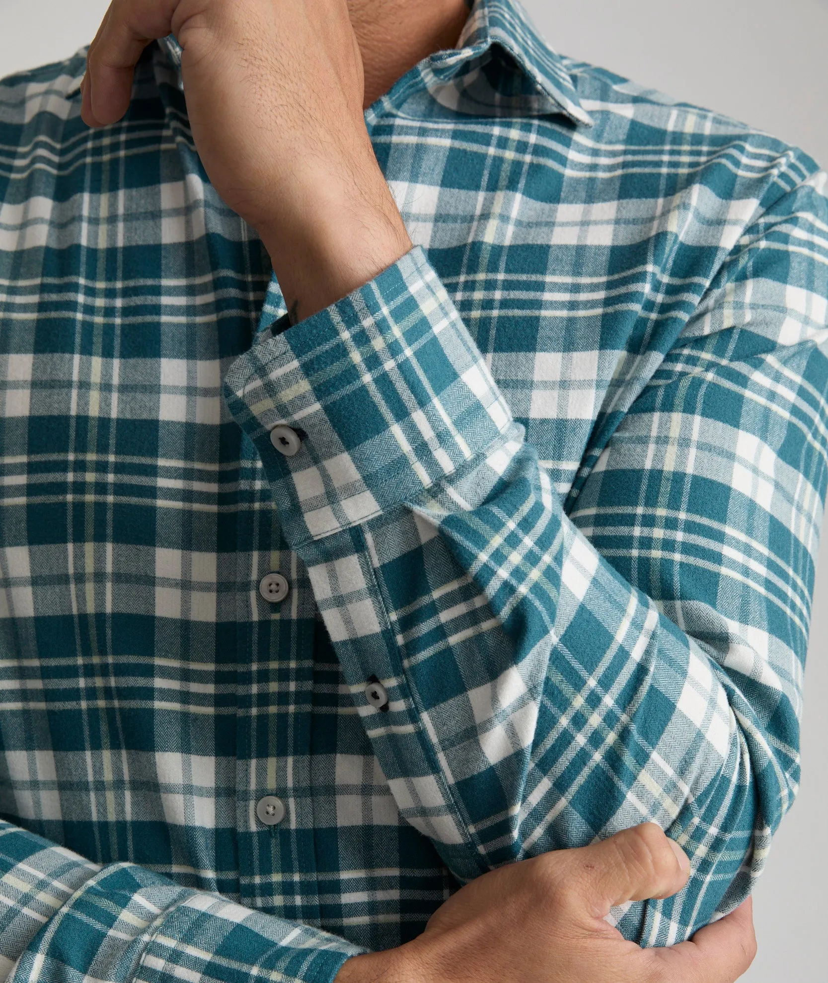 Wrinkle-Free Performance Flannel Ferney Shirt - FINAL SALE