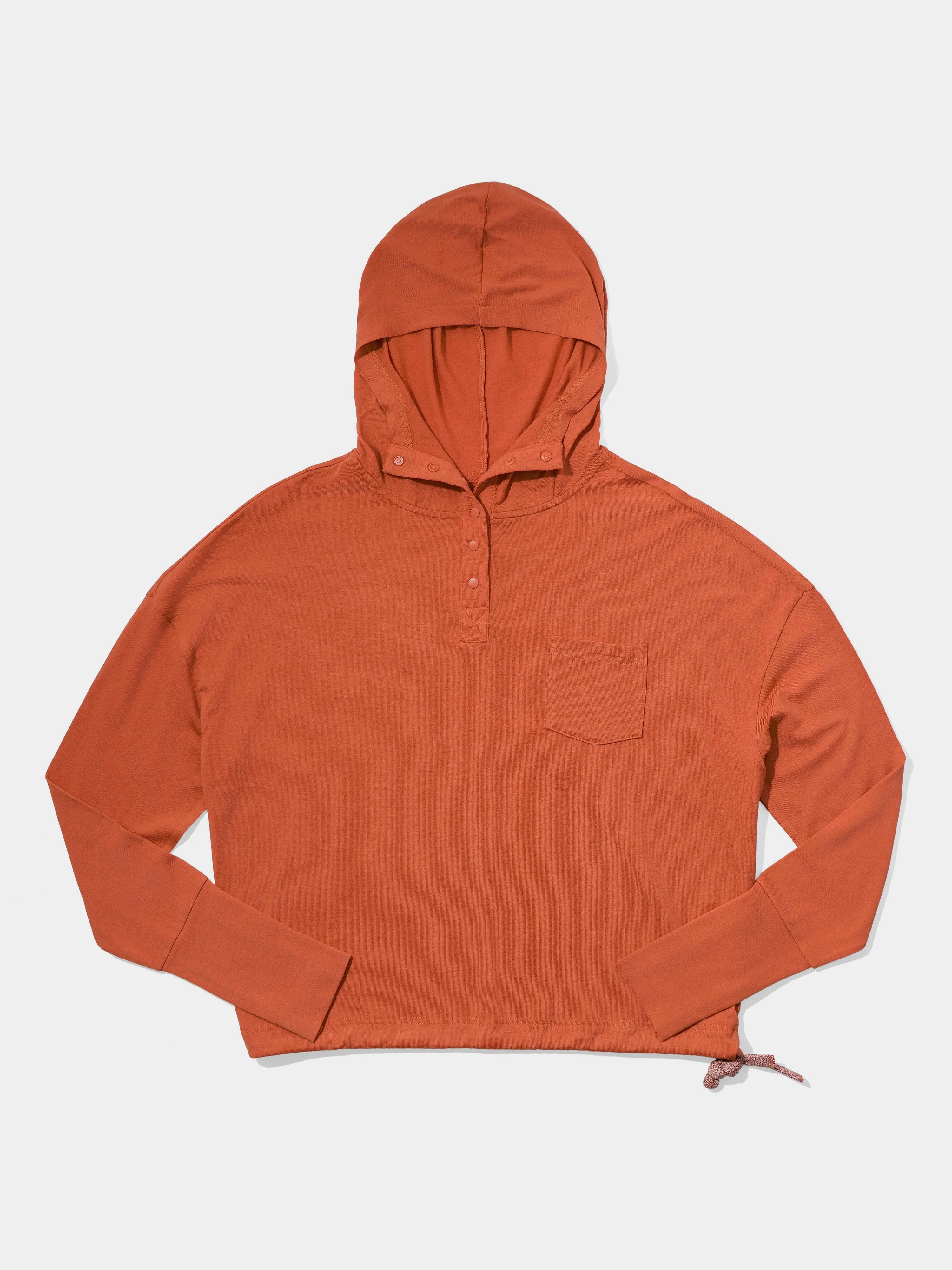 W's Mesa Merino Hoodie - Cinnamon Teal